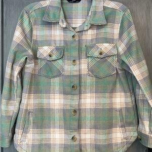 Girls 14/16 Flannel Shacket